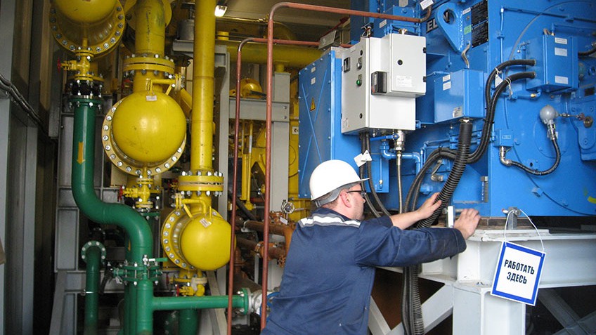 Техническое обслуживание газовых дожимных компрессоров Череповецкой ГРЭС